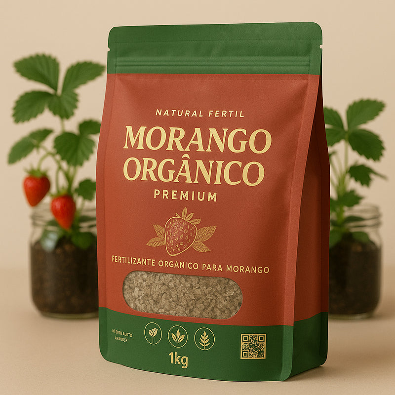 Fertilizante para Morango orgânico frutos rápido
