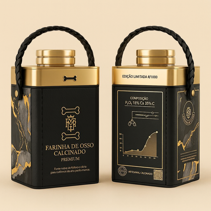 Farinha de Osso Calcinado Premium — Edição Limitada
