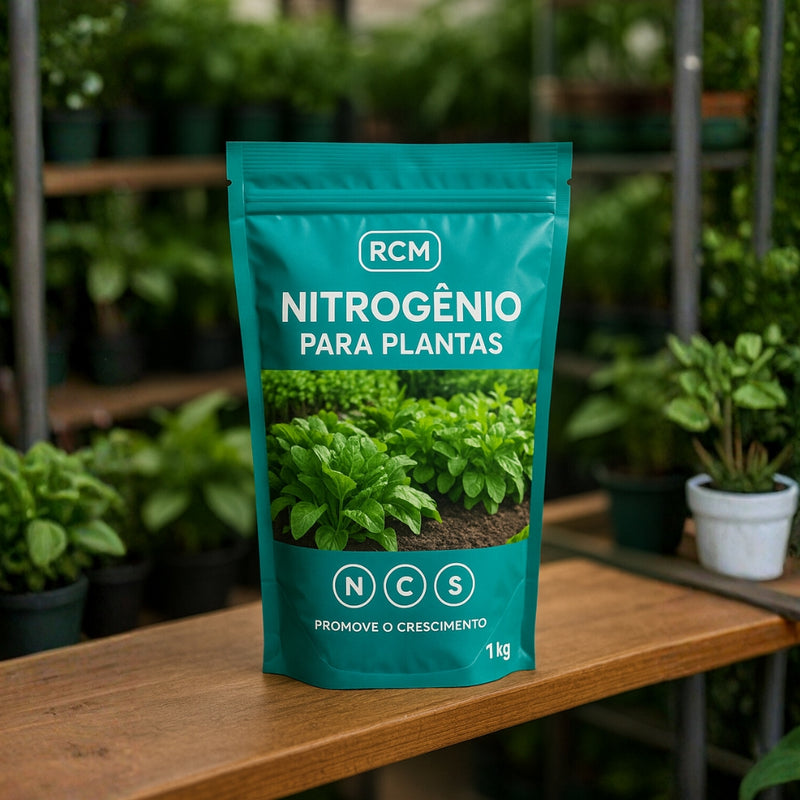 RCM – Nitrogênio N14 para Plantas (1kg)