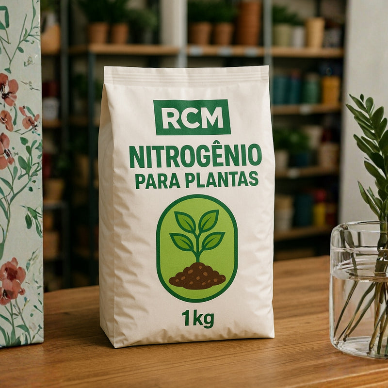 RCM Nitrogênio para Plantas – Fertilizante de Crescimento 1kg